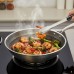 Stainless Steel Non-Stick Frying Pan – 32cm Honeycomb Skillet with Stay-Cool Handle, Induction Compatible, Scratch Resistant & Dishwasher Safe Cooking Pan